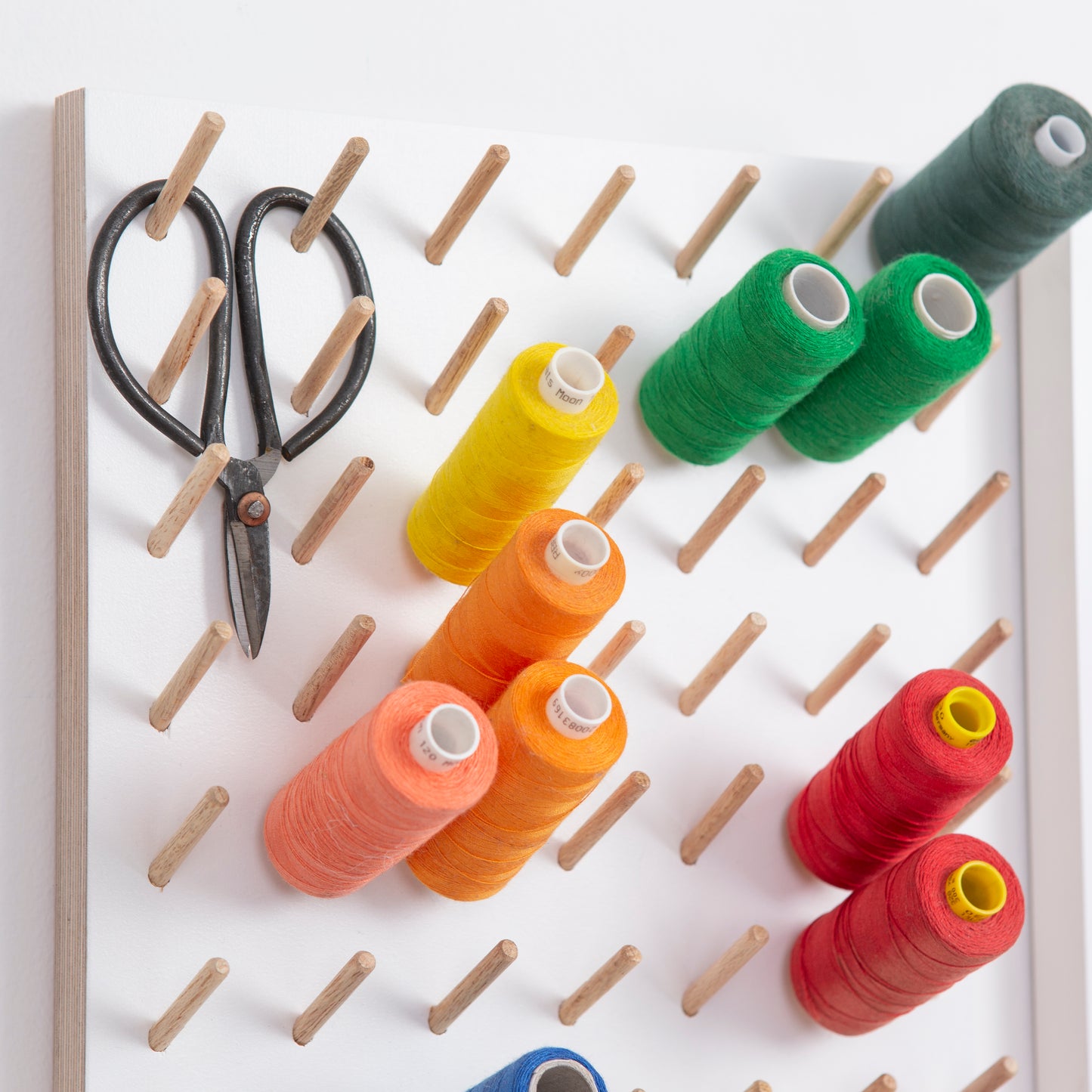 Cotton Reel Storage | Thread Pegboard | Wall Storage | Medium