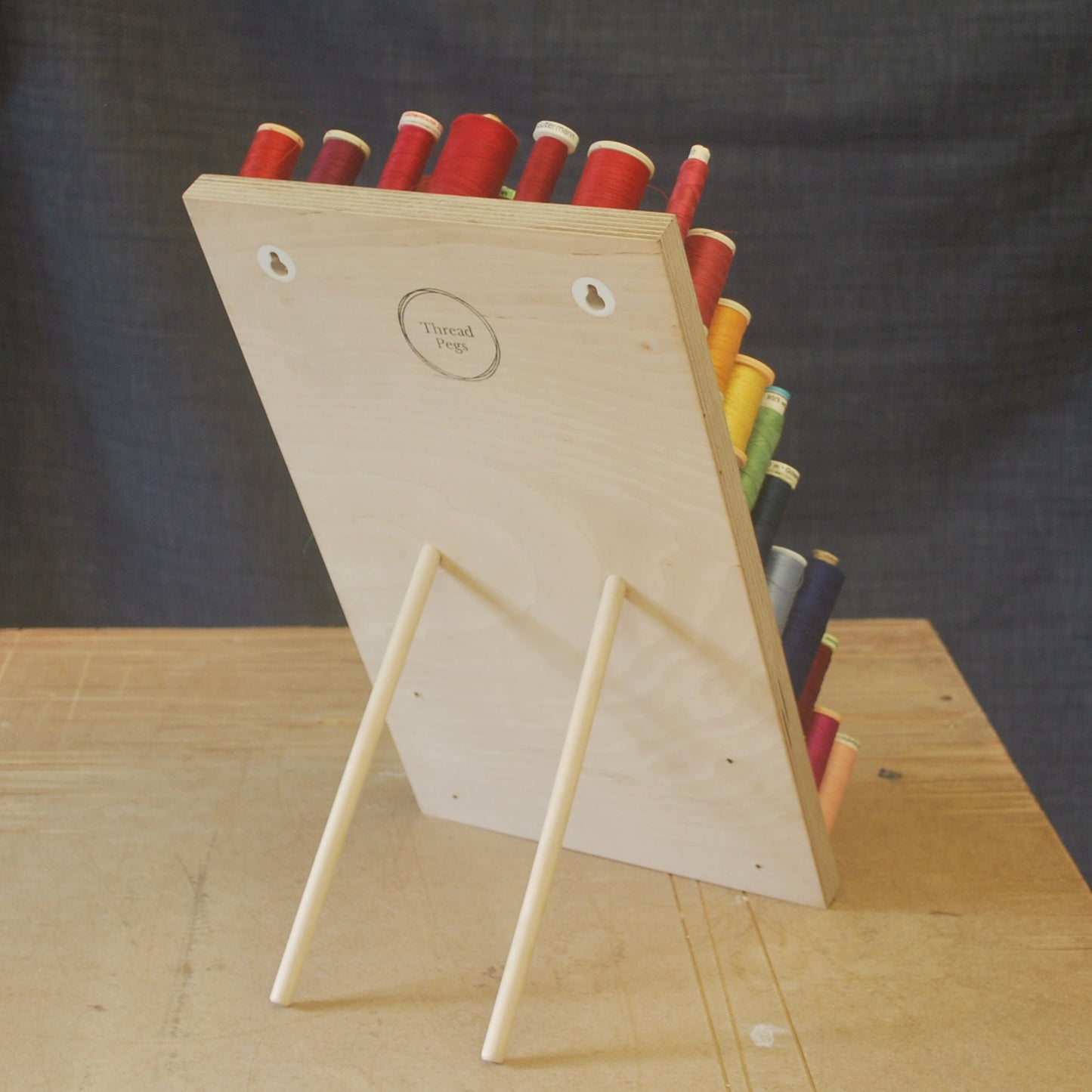 Cotton Reel Storage | Thread Pegboard | Wall Storage | Medium