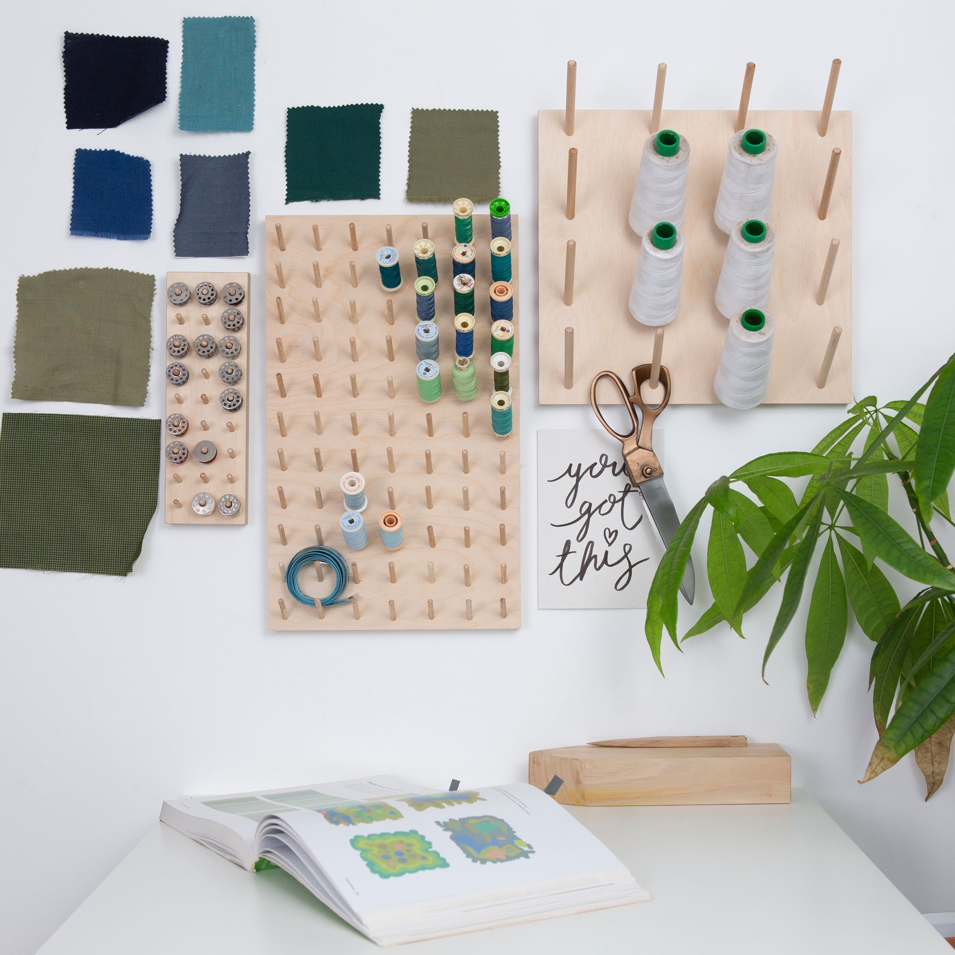 Sewing room organisation