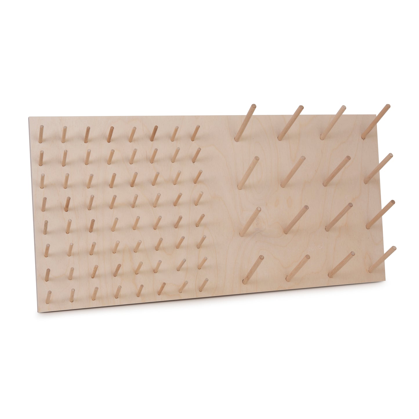 A pegbaord for organizing sewing thread