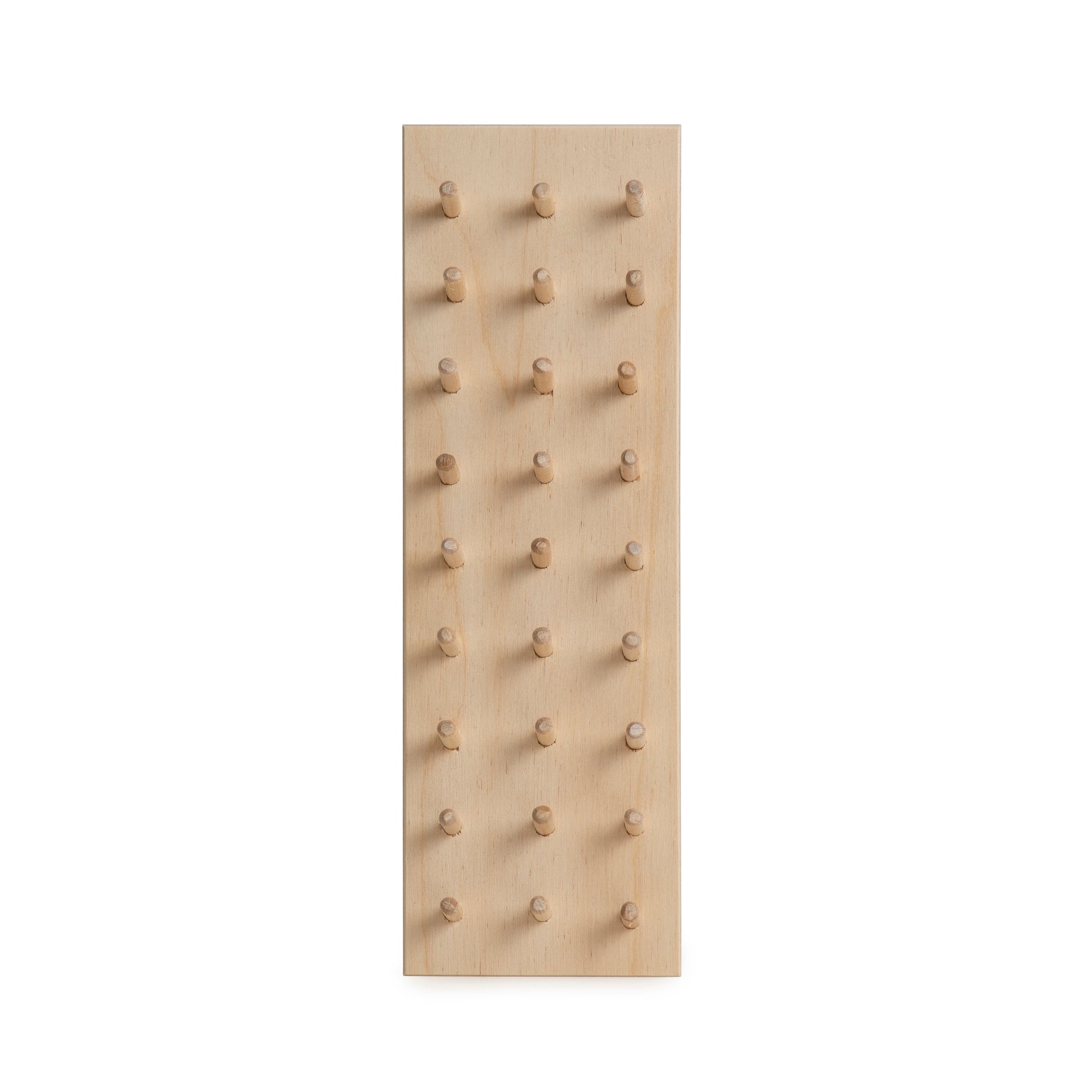 Wall mounted bobbin storage pegbaord