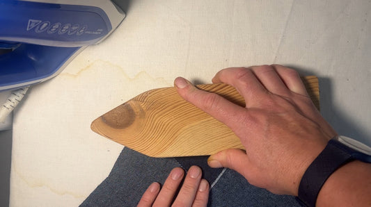 How to use a tailors clapper?