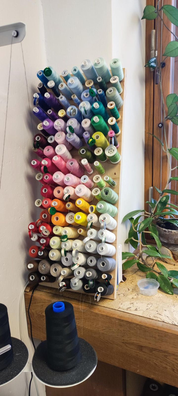 Cotton Reel Storage | Sewing Thread Pegboard | Large