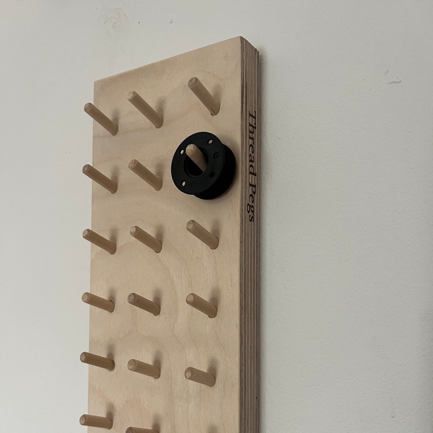 Bobbin Storage | Sewing Pegboard | Wall Mounted Spool Storage