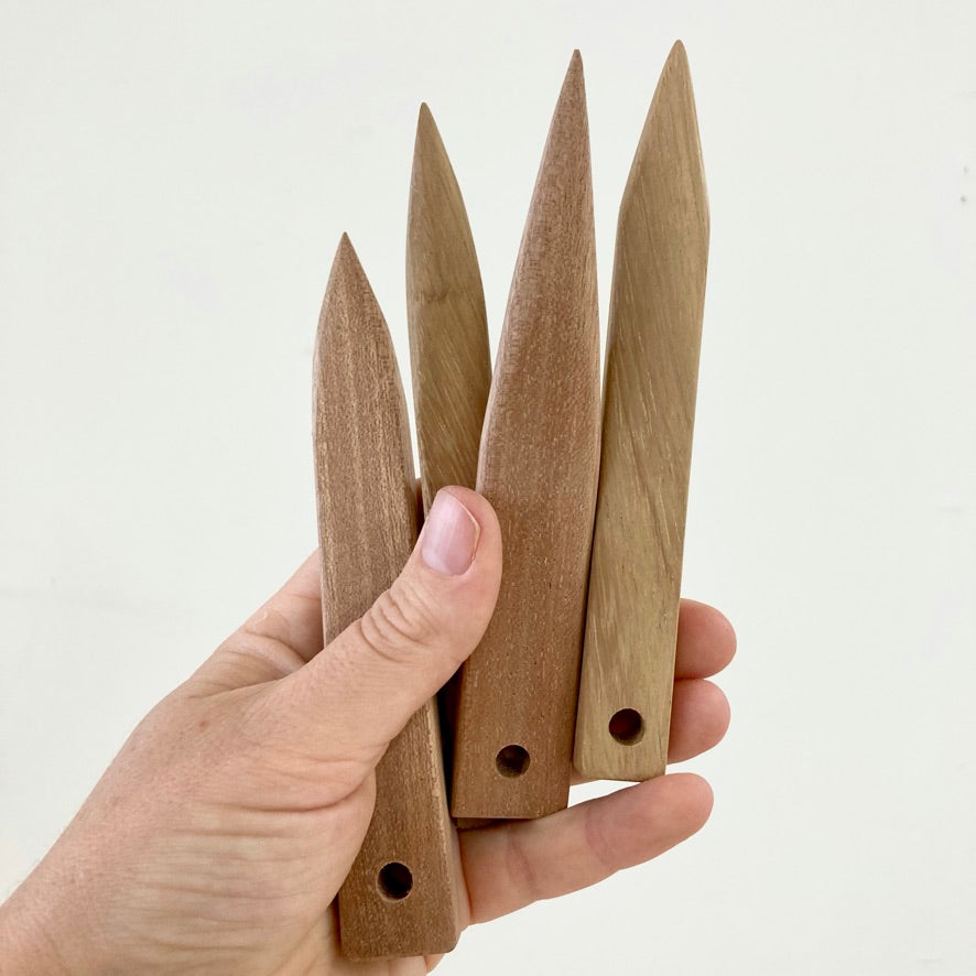 Four point turners used for sewing
