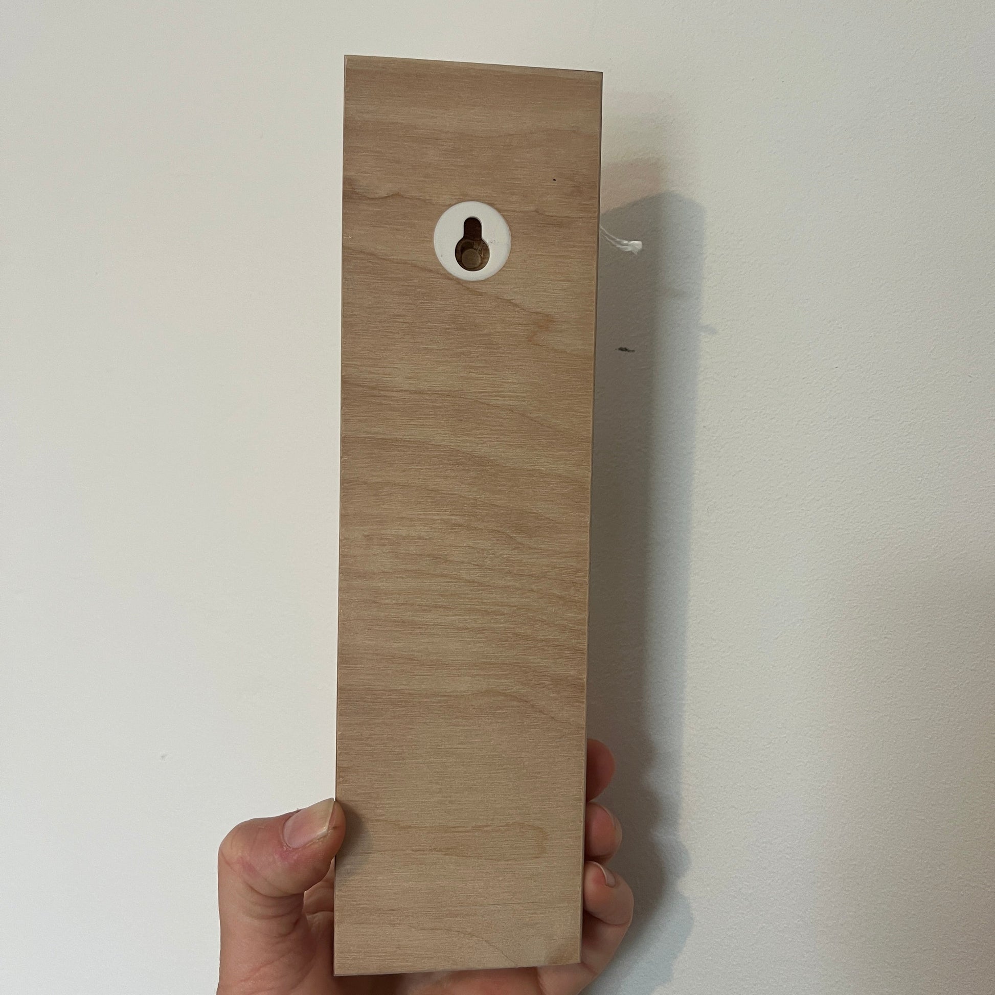 Back of bobbin peg board