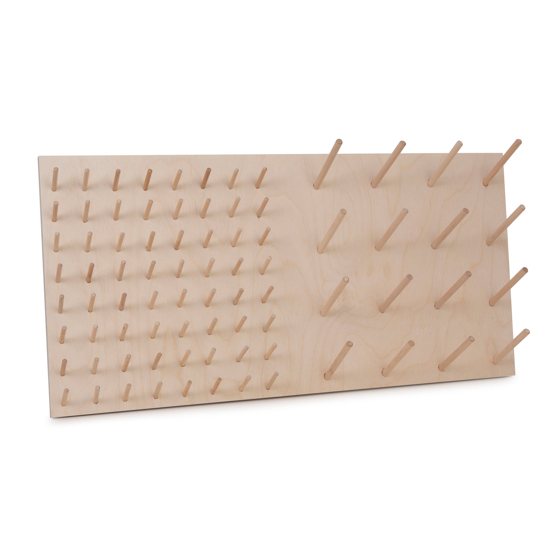 A pegbaord for organizing sewing thread